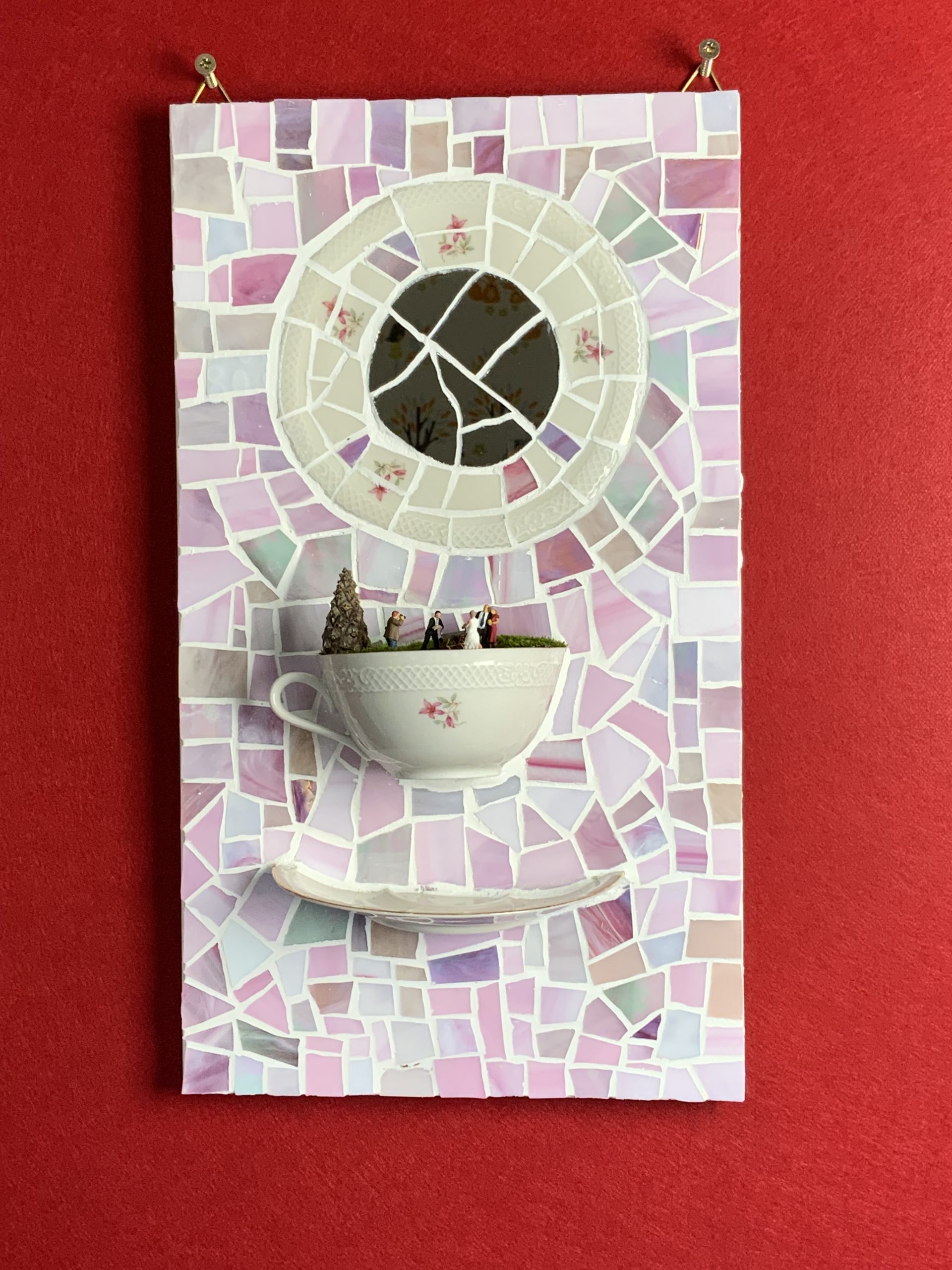 Mosaikbild Hochzeit