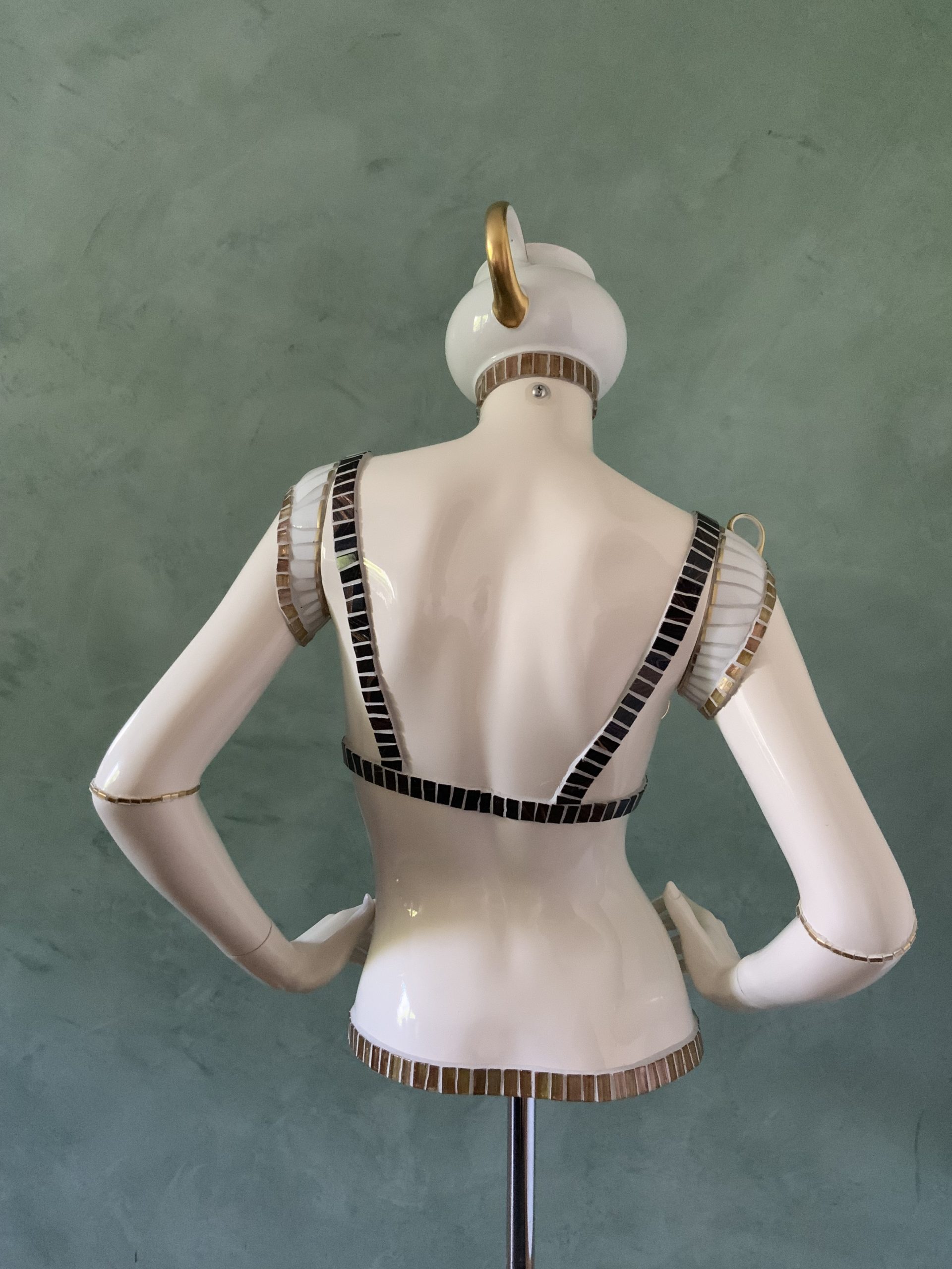 Mosaik Torso Tee hinten